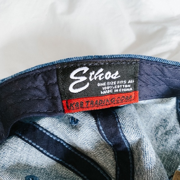 NYC Jean chambray baseball hat - Picture 4 of 6